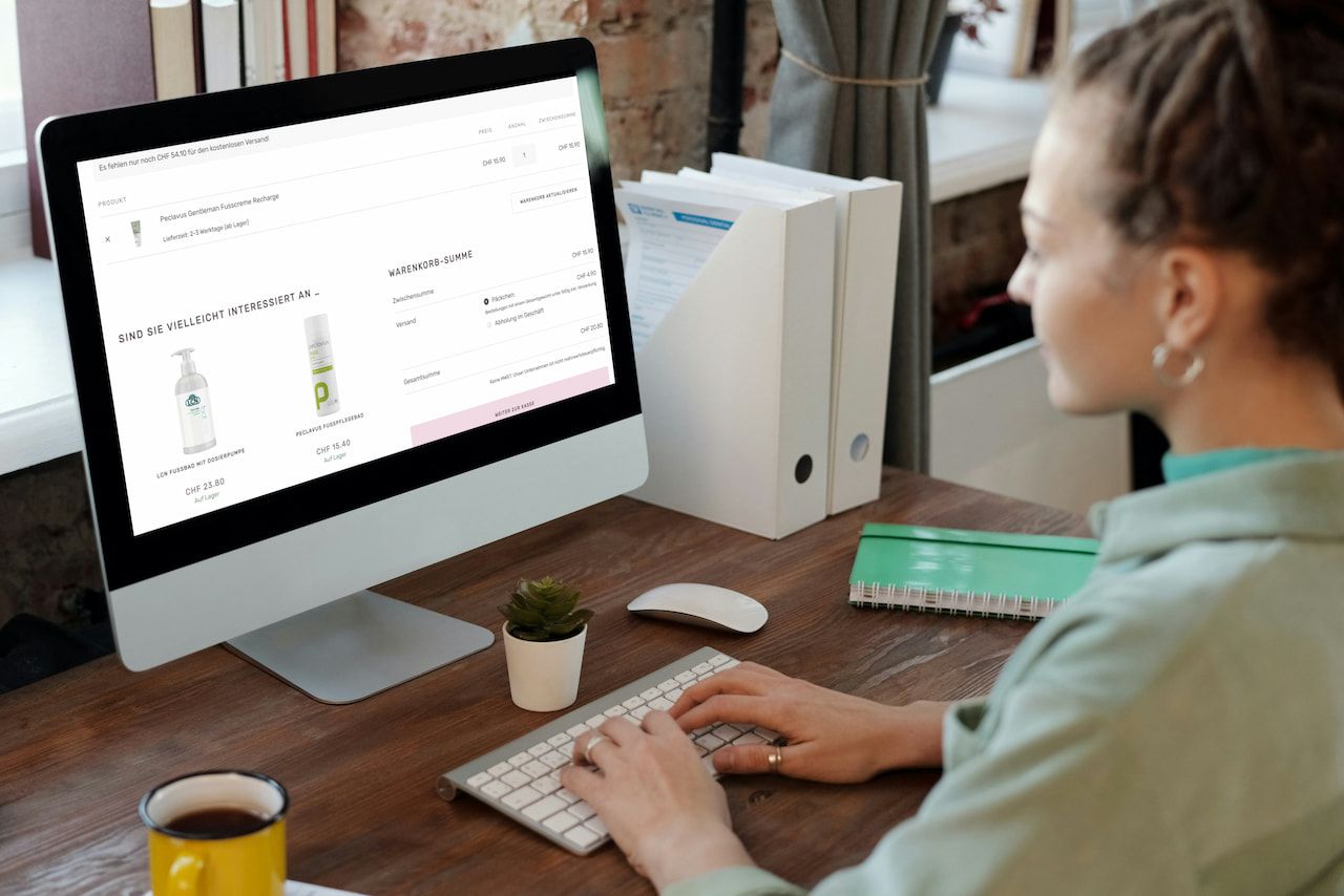 Onlineshop von La belle Vie auf dem Desktop PC